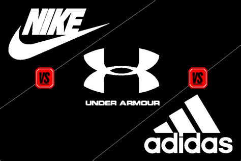 nike vs adidas under armour